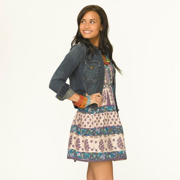 RARE Rebecca Taylor Floral SS 2009 Silk Dress ASO Mitchie Torres (Demi Lovato) - Picture 3 of 12